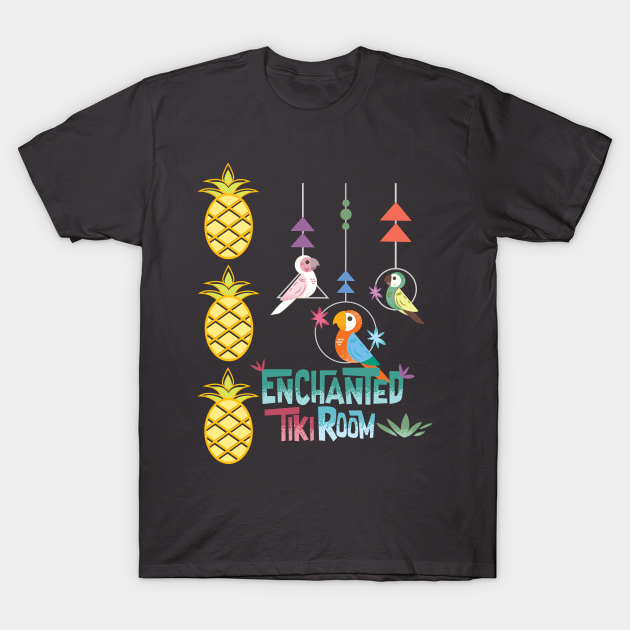 Enchanted Tiki Room - Disney - T-Shirt | TeePublic